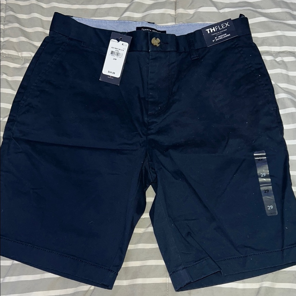 Tommy Hilfiger TH Flex Dark Blue Shorts